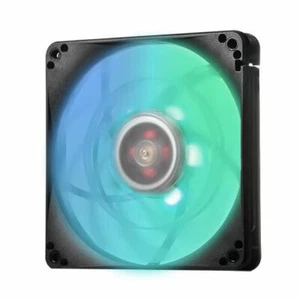 Silverstone SST-FW124-ARGB 120mm x 120mm x 15mm Slim 15mm ARGB PWM Fan - Picture 1 of 5