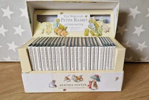 Beatrix Potter: The World of Peter Rabbit, Original Tales 23 book box set. Used - Picture 1 of 10