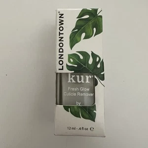 kur de LONDONTOWN ~ Removedor de cutículas fresco brillante nuevo en caja + lima de vidrio NUEVO - Imagen 1 de 5
