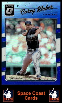 2017 Donruss Optic #89 Corey Kluber 蓝色 #/149 — 第 1/2 张图片