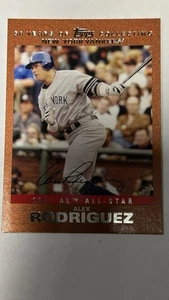 Aggiornamento Topps 2007 #219 All Star Copper Alex Rodriguez New York Yankees /56 SP - Foto 1 di 2