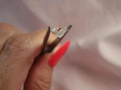 Lab Grown IGI Certified 1 Ct Diamond VVS2 Clarity D Color Round Brilliant #ROD1 - Image 1 of 4