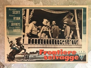 FRONTIERE SELVAGGE Fotobusta cinematografica originale (4) - Picture 1 of 1