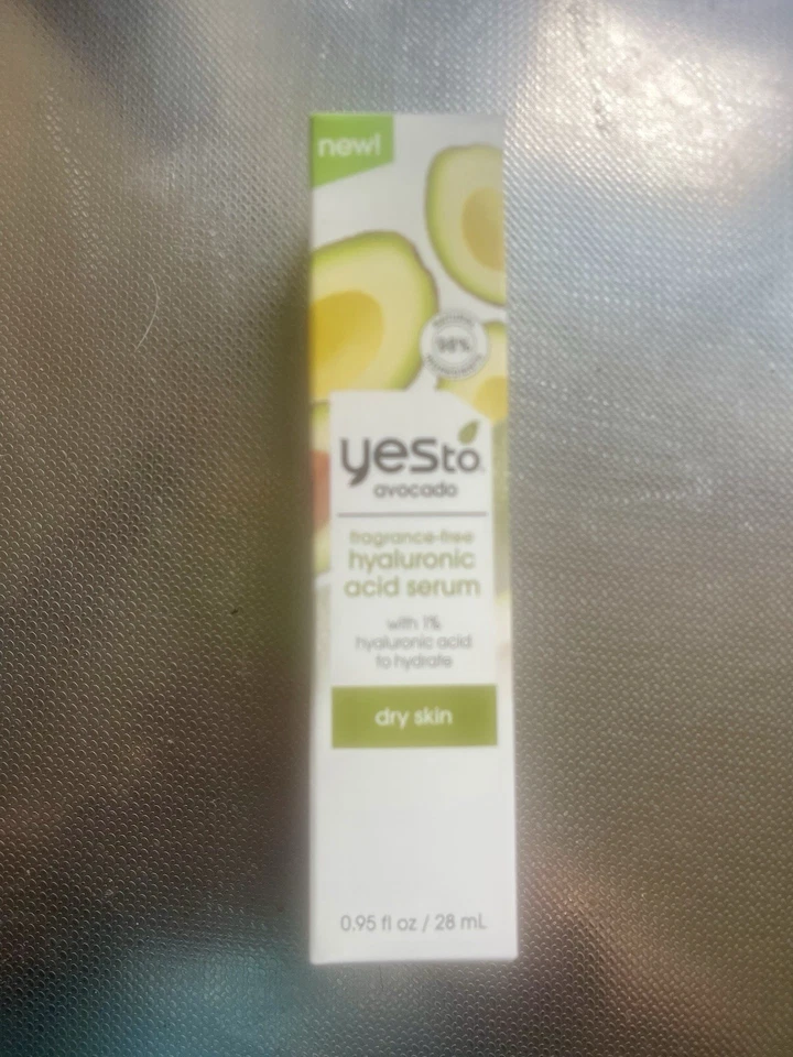 Suero de ácido hialurónico aguacate sin fragancia para piel seca, 0,95 fl oz NUEVO Foto 1 de 4
