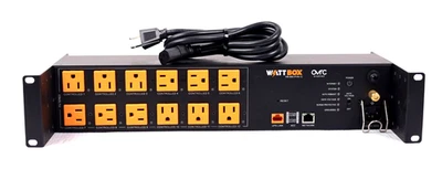 WattBox WB-800-IPVM-12 Rack 800 Ser IP Controllable OVRC Power Conditioner r683 - Image 1 of 4