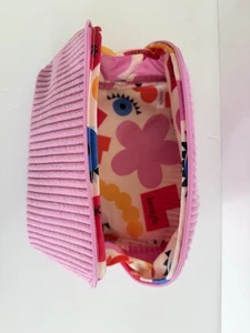 Benefit Cosmetics Rosa Pana Clamshell Bolsa Maquillaje Cosmético Nuevo - Imagen 1 de 5