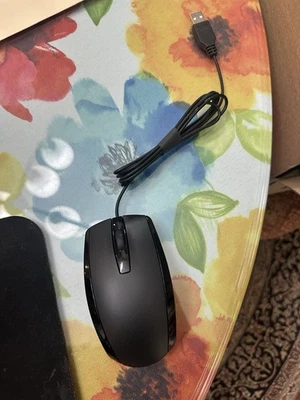 HP Wired Mouse - Black For Laptop, PC Desktop, Windows, Mac, Chromebook - Image 1 of 2