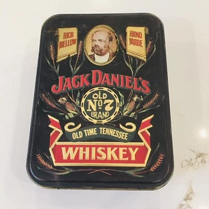 Vintage* Jack Daniels Old Time Tennessee No 7 Whiskey Tin w/ inner Memorabilia - Picture 1 of 10