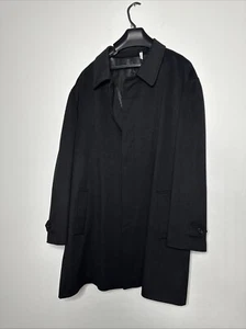 Abrigo de lana negro para hombre talla 4XL ROCHESTER GRANDE Y ALTO - Imagen 1 de 11