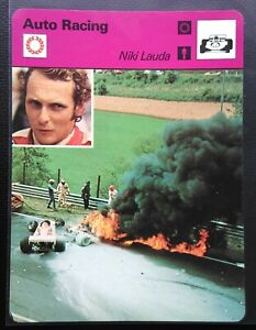 1977-79 Sportscasters Series 08 Lausanne A Niki Lauda #08-24