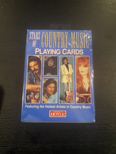 STARS of COUNTRY MUSIC Playing Cards1996 Boxed Hoyle Deck FACTORY SEALED 