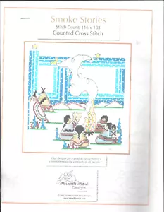 Meredith Mark Designs Smoke Stories 2009 motivo punto croce contato - Foto 1 di 4