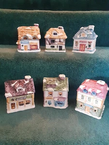 Ceramic Village Set (6-Piece) (Small) - Picture 1 of 8
