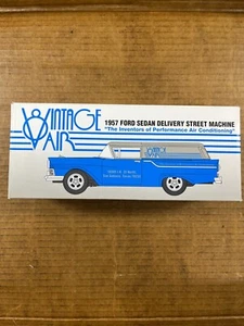 EASTWOOD 1957 FORD SEDAN DELIVERY STREET MACHINE BANK 1/25 VINTAGE AIR NOS - Picture 1 of 4