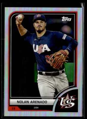 2022 Topps World Baseball Classic Nolan Arenado Team USA #49 - Image 1 of 2