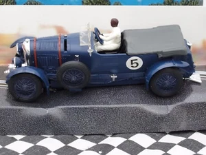 SCALEXTRIC BENTLEY BLUE  #5 C242   1:32 SLOT  NEW OLD STOCK BOXED - Picture 1 of 7