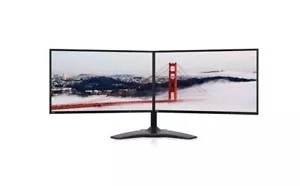 Dual Monitor 22" DELL E221Hb Full HD Computer Gaming Monitor Dual stand - Picture 1 of 6