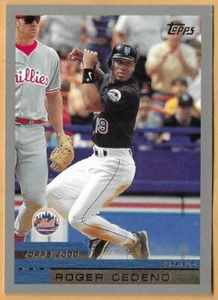 ROGER CEDENO NEW YORK METS #65 - TOPPS NM-MT 2000 - Picture 1 of 2