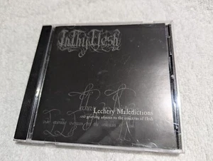 INTHYFLESH Lechery Maledictions CD Nykta Portugal Acceptus Noctifer black metal - Picture 1 of 4