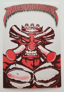 Monster Magnet Tour Satin Backstage Pass Otto Gig VIP Concert Sticker Unused - Picture 1 of 1