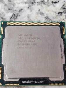 Vintage Retro Intel Sample Qualification Processor - Q3AJ (Intel Core i7-870) - Picture 1 of 3