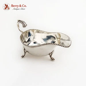 Vintage Irish Sauce Boat Royal Irish Silver Co Sterling Silver 1970 - Picture 1 of 4