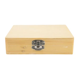 Wooden Microscope Box Microscope Slide Storage Box Box - Picture 1 of 12
