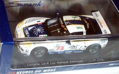 SPARK 1/43 S1489 Corvette C6-R #73 21st LM 2008 Blanchemain/Pasquali/Goueslard - Immagine 1 di 2