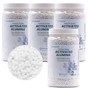 Deshumidificador desecante reutilizable de alúmina, desecante de alúmina activada de 8 libras - Imagen 1 de 13