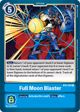 Full Moon Blaster BT4-103 R Great Legend Digimon TCG