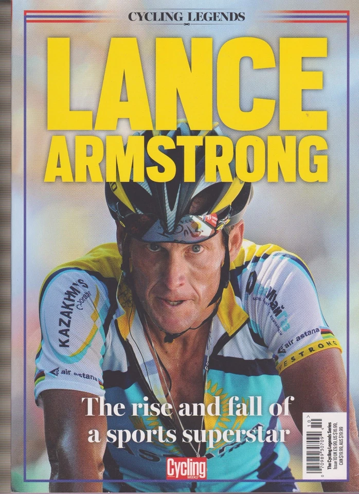CYCLING LEGENDS LANCE ARMSTRONG MAGAZINE 2016,THE RISE&FALL OF A SPORTS SUPERSTA - Image 1 of 1