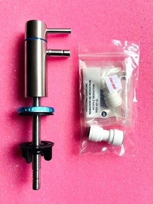 Enagic Kangen Leveluk Cold Water Faucet Chrome Branch Supply Stop Valve NEW - Image 1 of 4