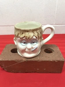 Taza de decoración coleccionable vintage Fitz & Floyd ómnibus Get Well paciente masculino - Imagen 1 de 7