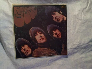 1965 THE BEATLES RUBBER SOUL LP,capitol T 2442, riaa 4,michelle,norwegian wood - Picture 1 of 7