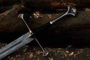 Anduril Sword Replica-King Aragorn's Narsil Sword, Full Tang Lord of the Rings.. - Picture 1 of 10