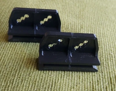 2x Metal Shed Door Slides for Replacement, Garden Garage Sliders Track Rails, UK - Image 1 of 2