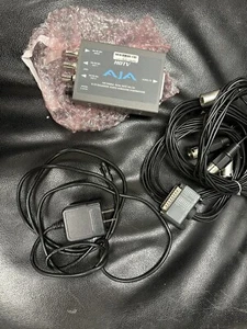 AJA HD10AMA Doble Velocidad HD/SD 4Ch Audio Equilibrado CON CABLE DE RUPTURA Y Power Sup. - Imagen 1 de 3