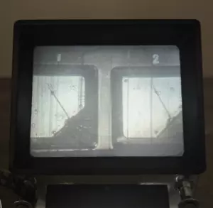16mm Movie Film Editor Viewer - Control Projector Screen Previewer Cine vintage - Picture 1 of 18