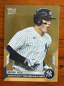 Anthony Rizzo 2022 Topps Now Road To Opening Day 3 HR Gold Bonus Card #ODB-2 SP - Picture 1 of 2