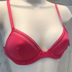 Princesse Tam Tam 32A - Hot Pink Bra Bralet Detail Sexy Convertible RRP €39 - Picture 1 of 8