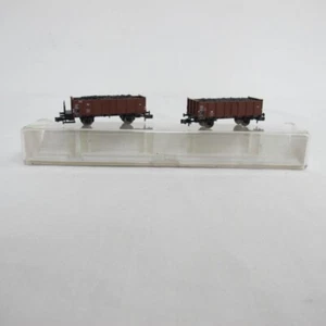 Fleischmann K828215 Wagen-Set, mit zwei offenen Güterwagen, N, in OVP - Picture 1 of 10