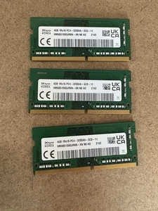 3x Hynix 4gb RAM Memory HMA851S6DJR6N - XN NO AD - Picture 1 of 1