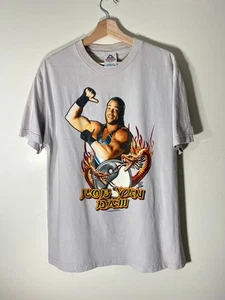 2000s WWE WWF Rob Van Dam High Flyin' Wrestling T-Shirt Size L 22x29 - Picture 1 of 4
