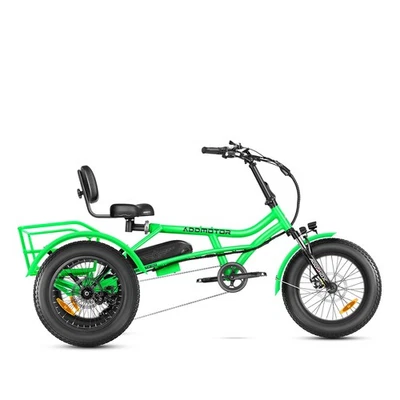 Mini triciclo eléctrico semi-reclinado Addmotor M-360II 750 W 20 Ah 16" neumático grueso EE. UU. Foto 1 de 4