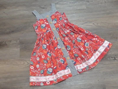 Vestido de carretera alto EEUC Matilda Jane niñas talla 6. desearía que estuvieras aquí rojo Foto 1 de 4