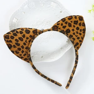 10 Piezas Diadema de Leopardo Para Mujer Animales Diademas Halloween Juegos con disfraces Accesorios - Imagen 1 de 12