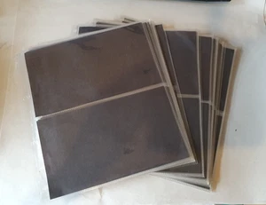 40 x FIRST DAY COVER ALBUM 2 POCKET LEAVES / PAGES WITH 4 HOLE MARGIN - USED - Picture 1 of 2