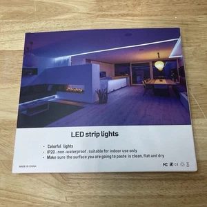 130Ft LED Strip Lights Colorful Lights Strip for Bedroom Desk Indoor Room - Picture 1 of 8