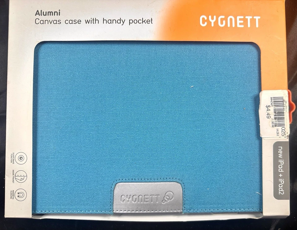 New iPad & iPad2 Canvas Case by Cygnet CY0713CIALU - Image 1 of 4