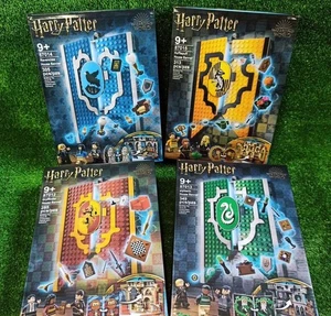Hogwarts Houses Building Blocks Set Harry Potter Theme Gift Educational Toys - Picture 1 of 11